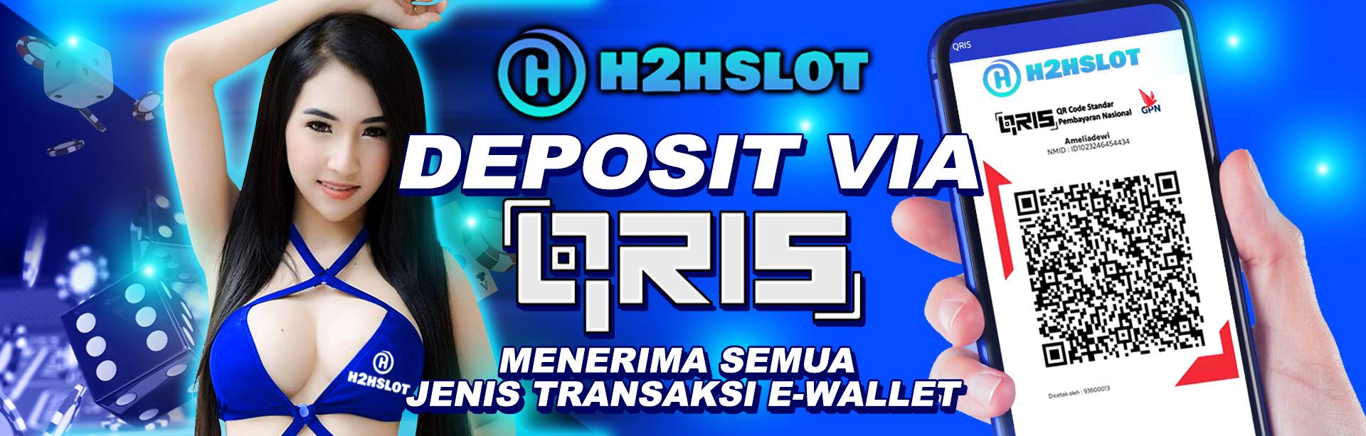 Deposit Via QRIS