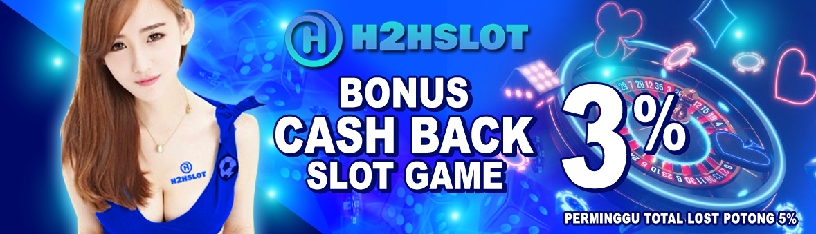 BONUS CASH BACK SLOT 3% 